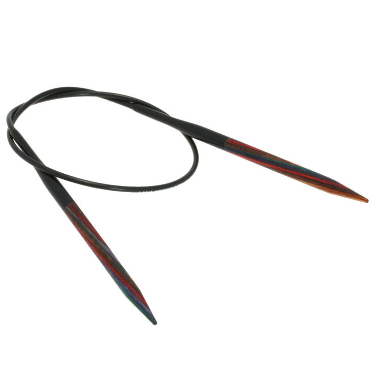 Lana Grossa Rundpind Design Træ Multicolor Str. 4,5/40cm