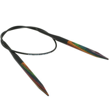 Lana Grossa Rundpind Design Træ Multicolor Str. 5,5/40cm