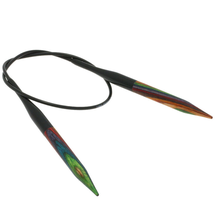 Lana Grossa Rundpind Design Træ Multicolor Str. 6,5/40cm 
