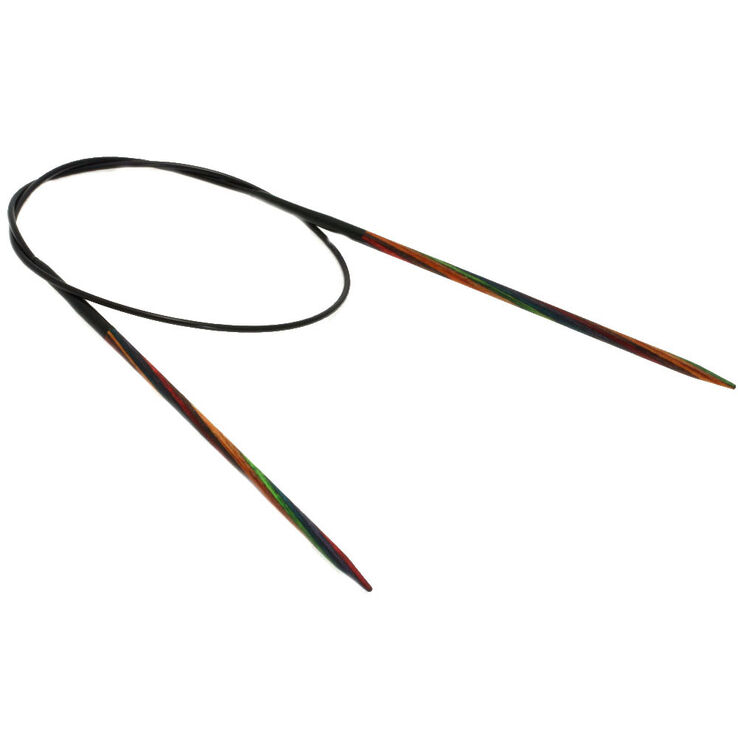 Lana Grossa Rundpind Design Træ Multicolor Str. 3,5/60cm