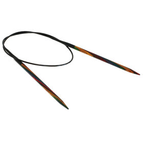 Lana Grossa Rundpind Design Træ Multicolor Str. 4,5/60cm 