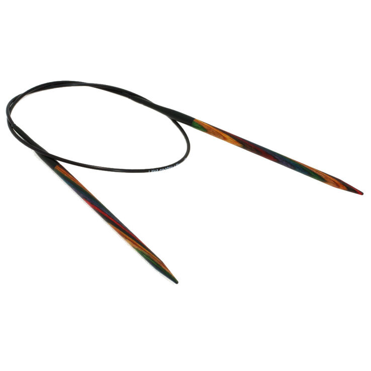 Lana Grossa Rundpind Design Træ Multicolor Str. 4,5/60cm
