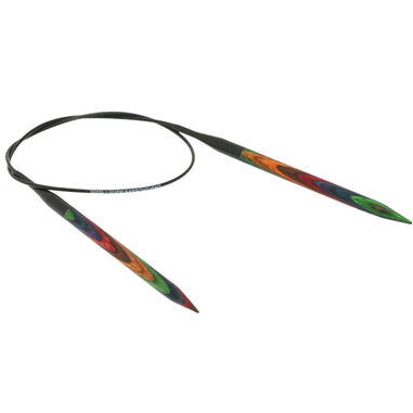 Lana Grossa Rundpind Design Træ Multicolor Str. 6,5/60cm