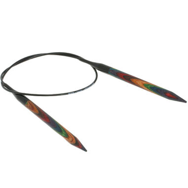 Lana Grossa  Rundpind Design Træ Multicolor Str. 7,0/60cm