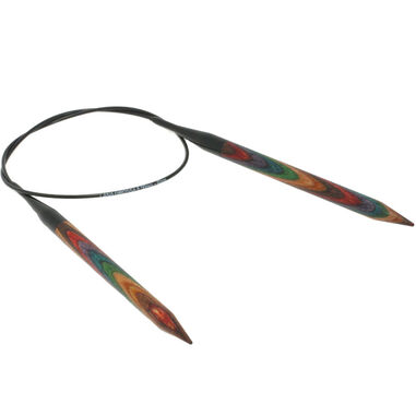 Lana Grossa  Rundpind Design Træ Multicolor Str. 8,0/60cm