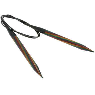 Lana Grossa Rundpind Design Træ Multicolor Str. 10,0/80cm