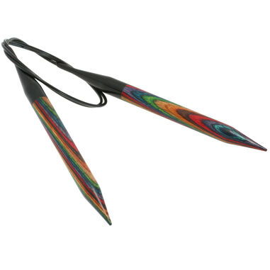 Lana Grossa Rundpind Design Træ Multicolor Str. 12,0/80cm
