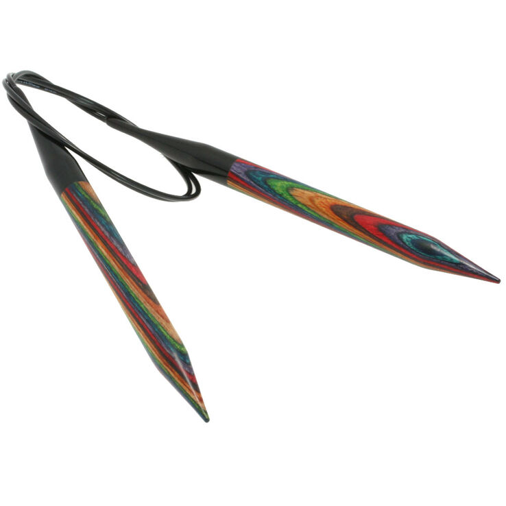 Lana Grossa Rundpind Design Træ Multicolor Str. 12,0/80cm
