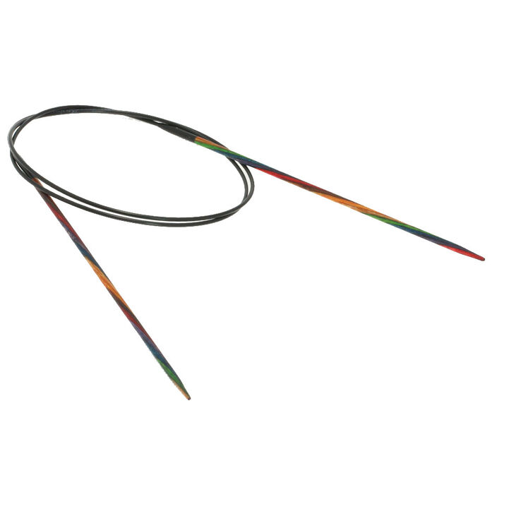 Lana Grossa Rundpind Design Træ Multicolor Str. 2,5/80cm 