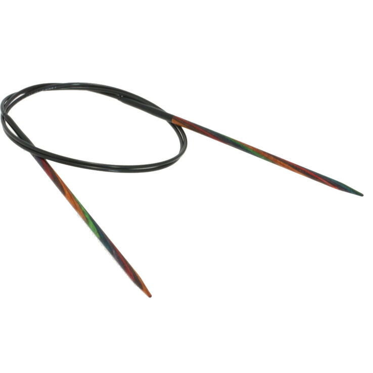 Lana Grossa Rundpind Design Træ Multicolor Str. 3,5/80cm