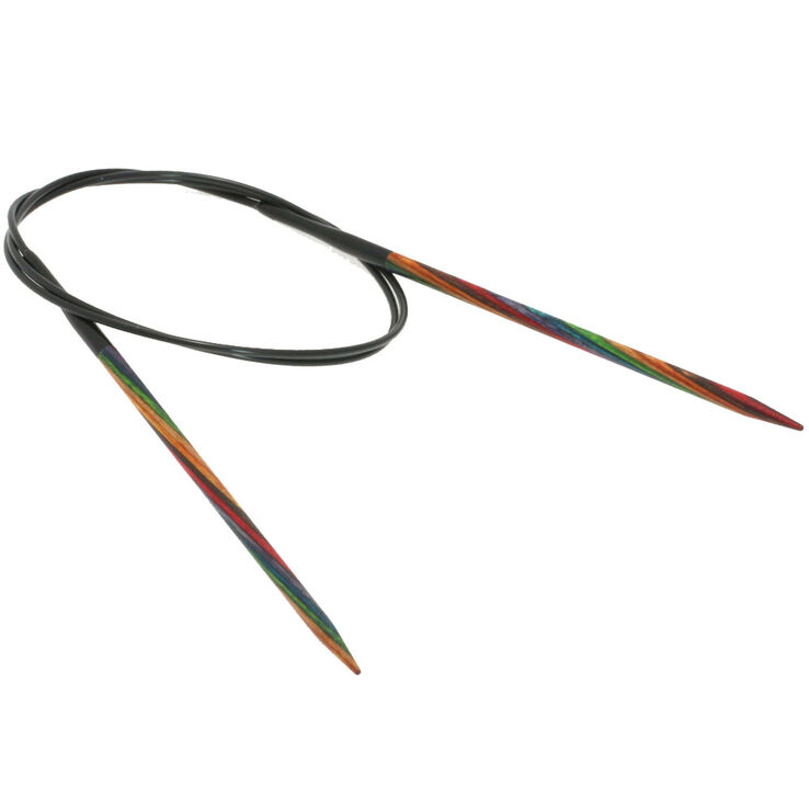 Lana Grossa Rundpind Design Træ Multicolor Str. 4,0/80cm