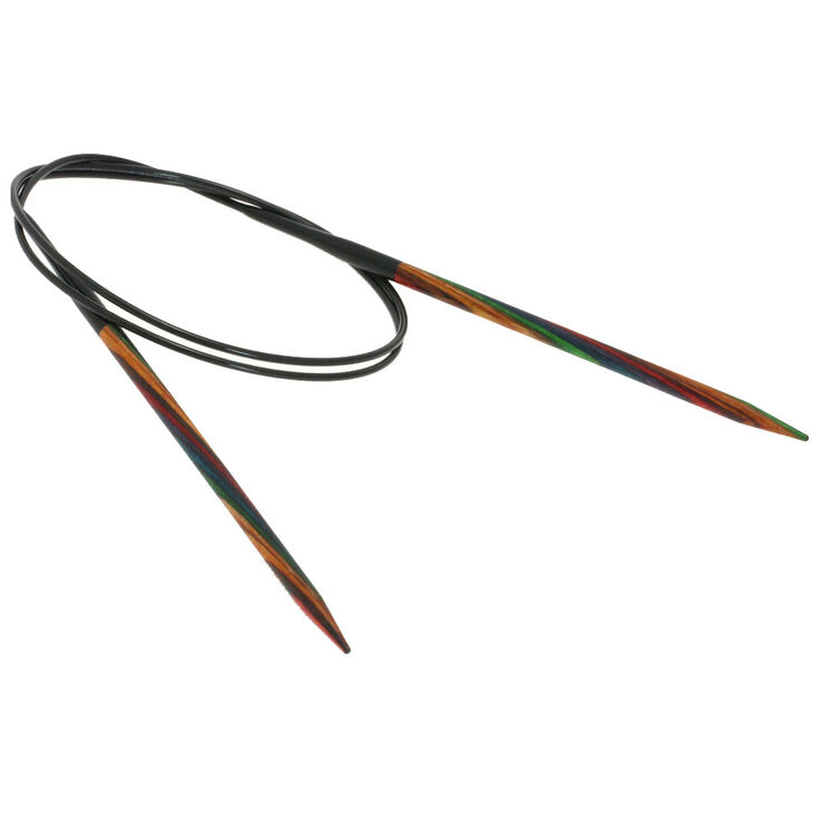 Lana Grossa Rundpind Design Træ Multicolor Str. 4,5/80cm 