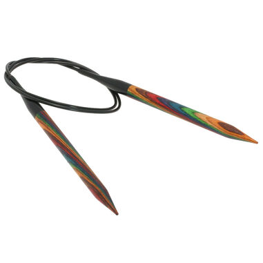Lana Grossa Rundpind Design Træ Multicolor Str. 9,0/80cm