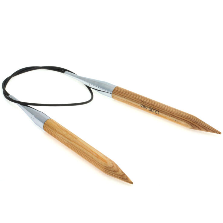 Lana Grossa Rundpind Design Træ Natur Str.12,0/60cm