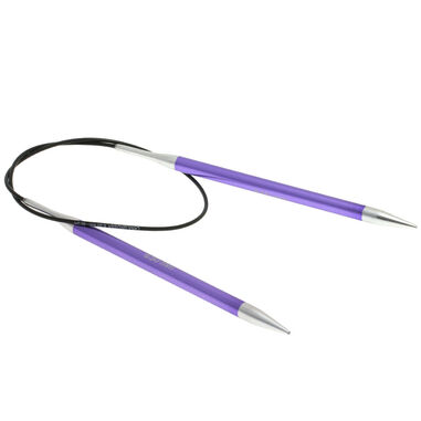 Lana Grossa Rundpind Aluminium Rainbow Str. 6,5/40cm