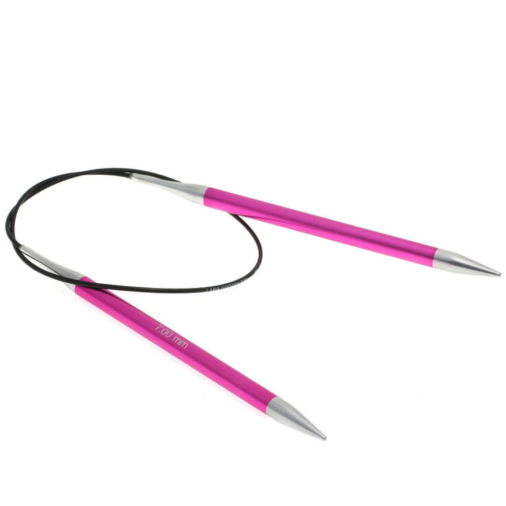 Lana Grossa Rundpind Aluminium Rainbow Str. 7,0/40cm