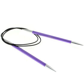 Lana Grossa Rundpind Aluminium Rainbow Str. 6,0/100cm