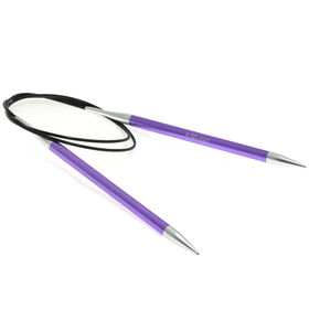 Lana Grossa Rundpind Aluminium Rainbow Str. 6,5/100cm