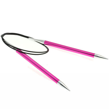 Lana Grossa Rundpind Aluminium Rainbow Str. 7,0/80cm