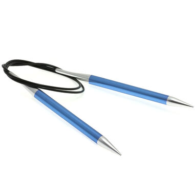 Lana Grossa Rundpind Aluminium Rainbow Str. 9,0/80cm