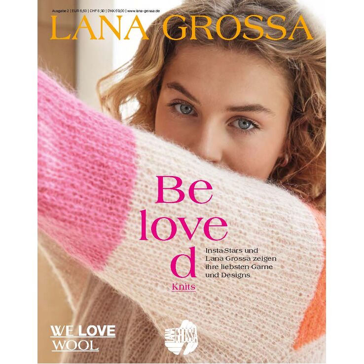 Beloved Knits No. 2 - Magasin (DE) + Strikkeopskrifter (DK) fra Lana Grossa