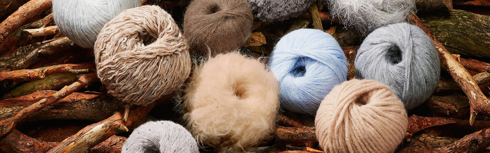 Garn af høj kvalitet til strikning, hækling og filtning LANA GROSSA<br> uld & garn