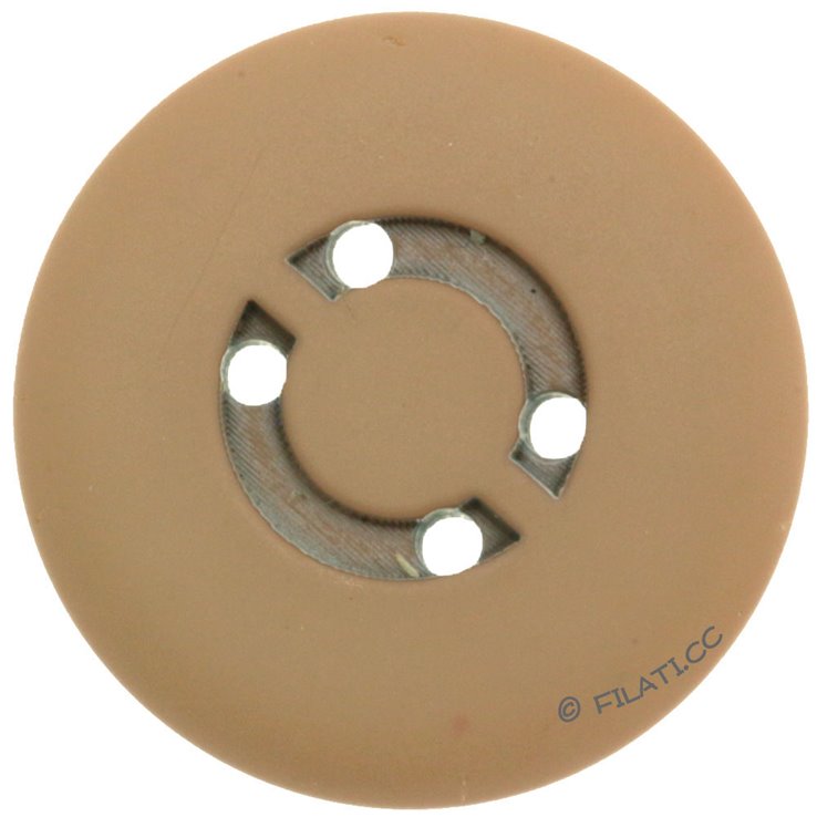 UNION KNOPF 450472/25mm | 18-lys brun