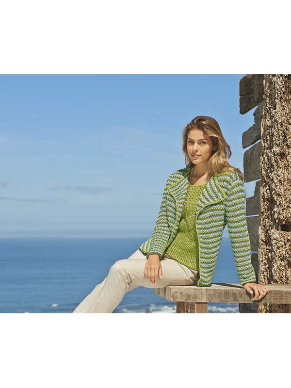 Lana Grossa KORTÆRMET BLUSE Aria