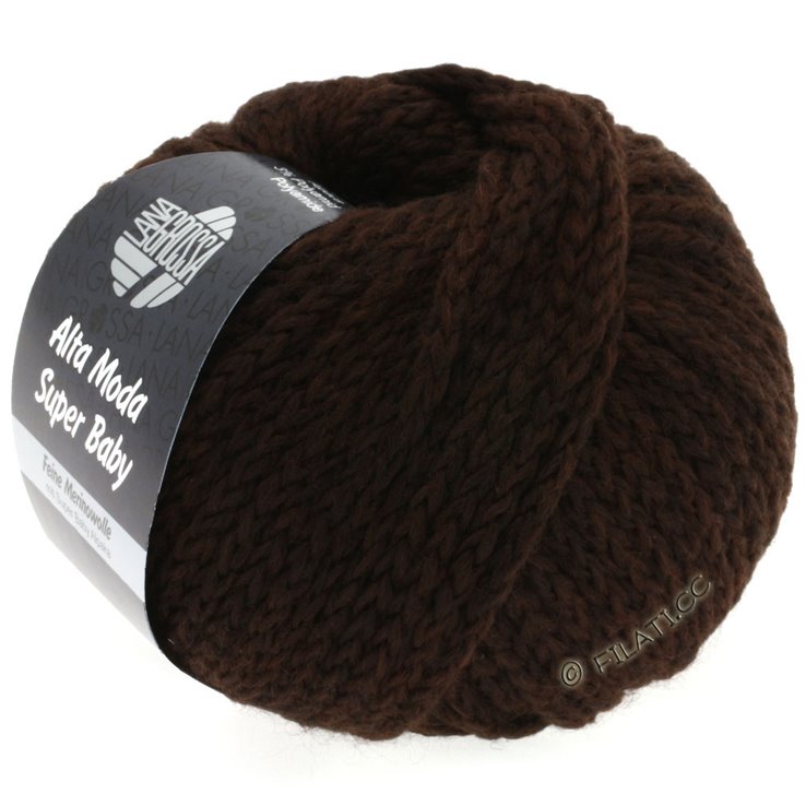 Lana Grossa ALTA MODA SUPER BABY Jaspè | 002-mokka