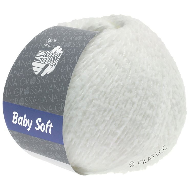 Lana Grossa BABY SOFT | 01-hvid