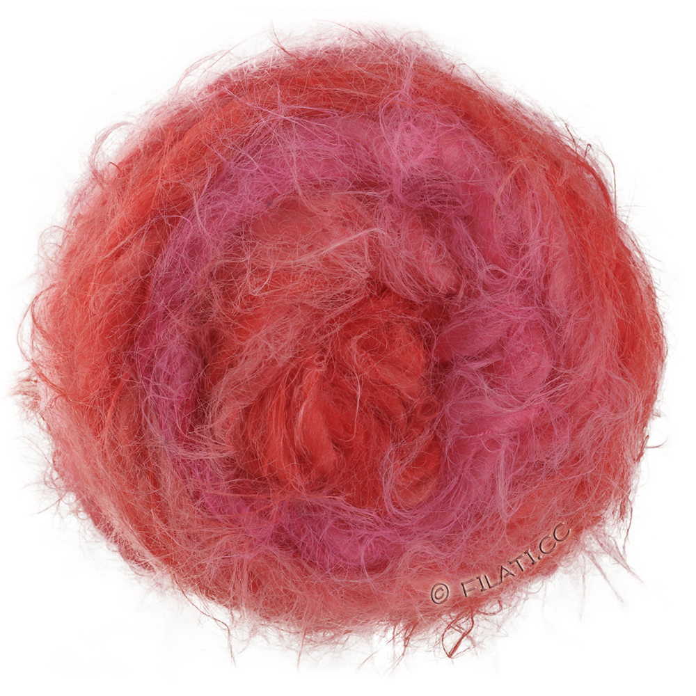 Lana Grossa  | 106-rosa/pink/laks/koral/rød