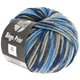 Lana Grossa BINGO Print | 326-azurblå/grå/marine/mørk grå