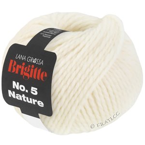 Lana Grossa BRIGITTE NO. 5 Nature | 001-hvid