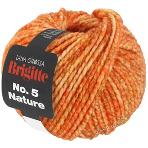 Lana Grossa BRIGITTE NO. 5 Nature | 105-orange/karamel meleret