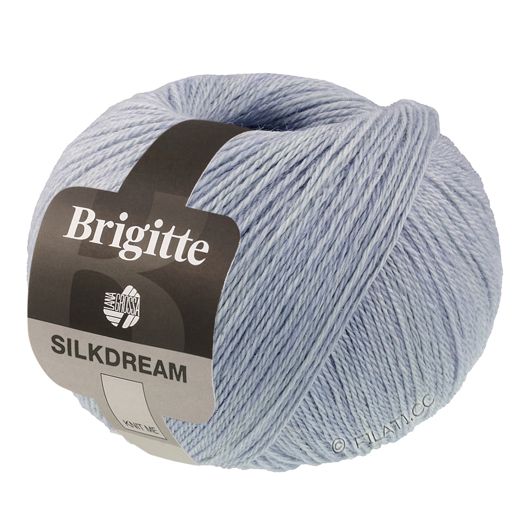 Lana Grossa BRIGITTE Silkdream | 21-lys grå