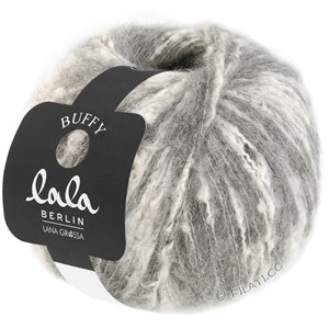 Lana Grossa BUFFY (lala BERLIN) | 11-grå/rå hvid