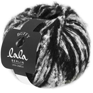 Lana Grossa BUFFY (lala BERLIN) | 12-sort/rå hvid