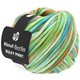 Lana Grossa BULKY Print (ABOUT BERLIN) | 153-hvid/pistacie/orange/jade/lys petrol