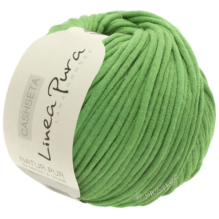 Lana Grossa CASHSETA (Linea Pura) | 01-lys grøn