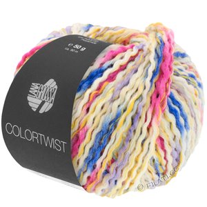 Lana Grossa COLORTWIST | 03-hvid/pink/gul/grå lilla/blå