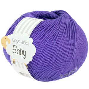 Lana Grossa COOL WOOL Baby Uni/Print 50g | 317-violet
