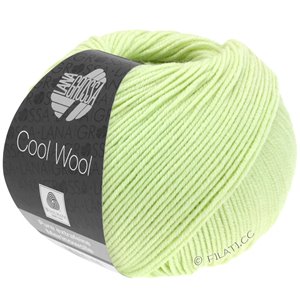Lana Grossa COOL WOOL   Uni/Melange/Neon | 2077-pastelgrøn