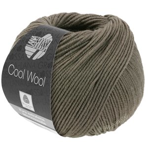 Lana Grossa COOL WOOL   Uni | 0558-gråbrun