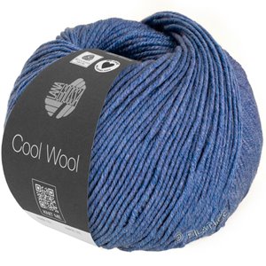 Lana Grossa COOL WOOL Mélange (We Care) | 1427-blå meleret