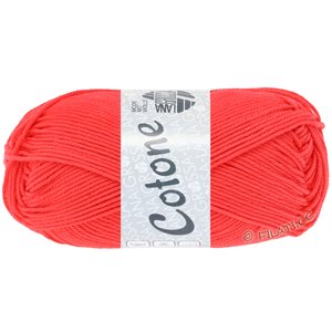 Lana Grossa COTONE | 220-neon rød