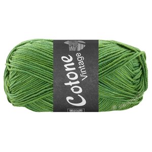 Lana Grossa COTONE Vintage | 261-grøn/lys grøn/gul meleret