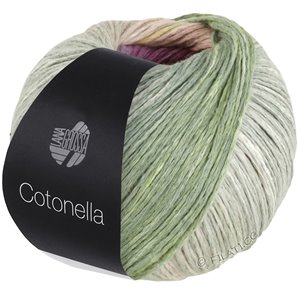 Lana Grossa COTONELLA | 02-gulgrøn/rød/vinrød/fuchsia/rødviolet/lilla/beige