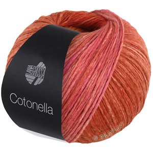 Lana Grossa COTONELLA | 04-vinrød/orange/rød/ildrød/terrakotta/teglstensrød/pink/lilla