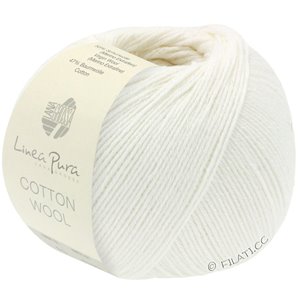 Lana Grossa COTTON WOOL (Linea Pura) | 11-hvid