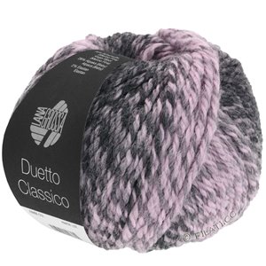 Lana Grossa DUETTO CLASSICO | 05-rosa/grå/antracit